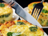 Spinach and Potato Frittata with Mozzarella