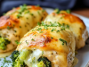 Cheesy Broccoli Stuffed Chicken Breasts Recipe