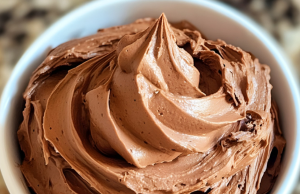 Fluffy, Creamy, Perfect Chocolate Buttercream Frosting Recipe