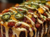Smoky Jalapeño Popper Meatloaf with Creamy Ranch Drizzle