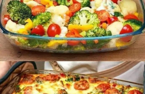 Veggie Casserole: Cauliflower and Broccoli Delight
