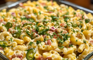 Jalapeño Popper Macaroni Salad