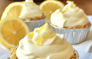 No-Bake Lemon Cream Cheese Pie Cups