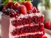 Strawberry Velvet Cake