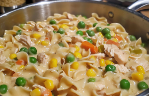 Chicken Pot Pie Pasta Recipe