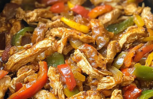 Crockpot Chicken Fajitas