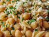 Zesty Orzo Pasta with Creamy Ricotta and Protein-Packed Chickpeas