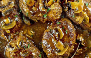 Salisbury Steak with Mushroom Gravy