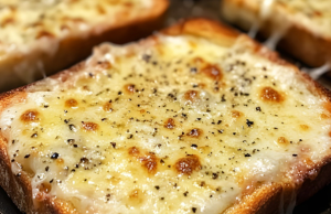 Garlic Toast Pizzas