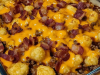 Cheesy Bacon Cheeseburger Tater Tot Casserole
