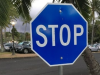 The Meaning Behind a Blue Stop Sign: Unraveling the Mystery