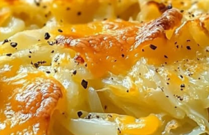 Cheesy Cabbage Casserole