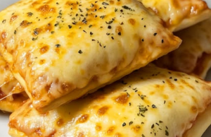 Homemade Easy Cheesy Pizza Pockets