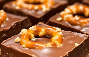 Chocolate Caramel Peanut Butter Pretzel Bars