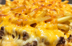 Cheeseburger French Fry Casserole