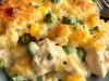 Easy Chicken Cobbler Dinner Casserole