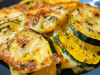 Zucchini and Yellow Squash Au Gratin