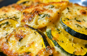 Zucchini and Yellow Squash Au Gratin