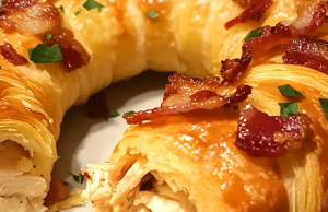 Chicken Bacon Ranch Crescent Ring