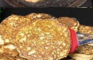 Healthy Apple Oatmeal Breakfast Pancakes