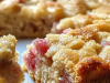 Simple Rhubarb Snack Cake