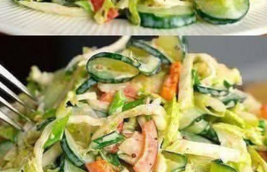 Cucumber Weight-Loss Salad