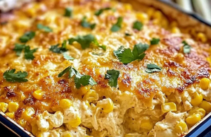 Street Corn Chicken Casserole