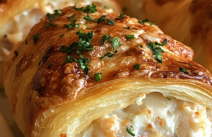 Crab & Cream Cheese Crescent Roll-Ups