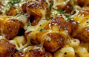 Creamy Honey Pepper Chicken Mac and Cheese Delight