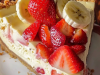 Banana-Strawberry Cheesecake Fantasy