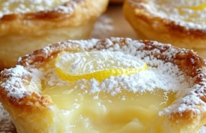 Baby Lemon Impossible Pies