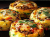 Stuffed Mashed Potato Nests