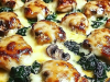 Chicken, Spinach, and Mushroom Low-Carb Oven Dish