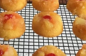 Pineapple Upside-Down Cupcakes