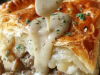 Sausage Gravy Puff Pie