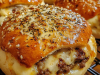 Garlic Parmesan Cheeseburger Bombs