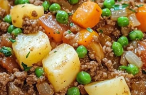 Slow Cooker Hamburger Hash