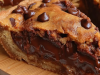 Nutella-Stuffed Cookie Pie