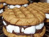 Peanut Butter S’mores Sandwich Cookies