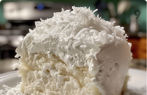 Delicious Creamy Coconut Cake