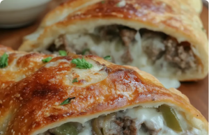 Cheesesteak Stromboli Fix