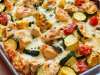 Mediterranean Chicken Zucchini Bake
