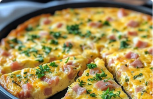 Brunch-Ready Ham & Cheese Egg Casserole