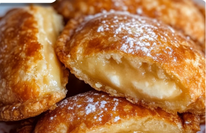 Stuffed Cheesecake Fried Apple Pies