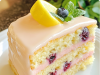 Blueberry Lemonade Buttermilk Cake