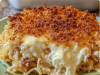 Baked Cream Cheese Spaghetti Casserole