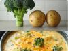 Broccoli, Potato & Cheddar Soup