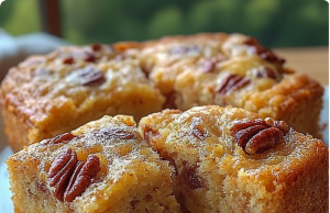 Honey Butter Sweet Alabama Pecan Bread