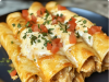 Baked Cream Cheese Chicken Taquitos