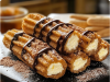 Cookie Dough Cheesecake-Stuffed Churros